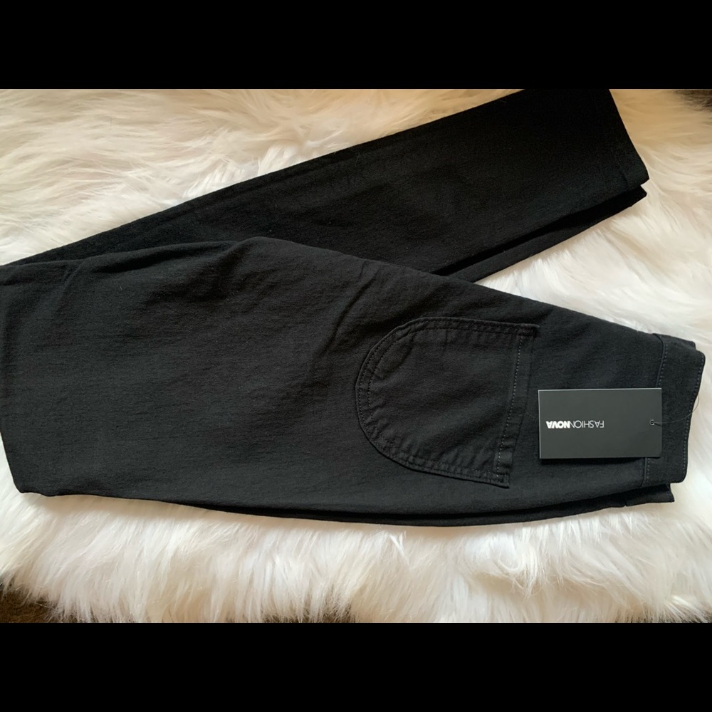 High rise skinny jeans